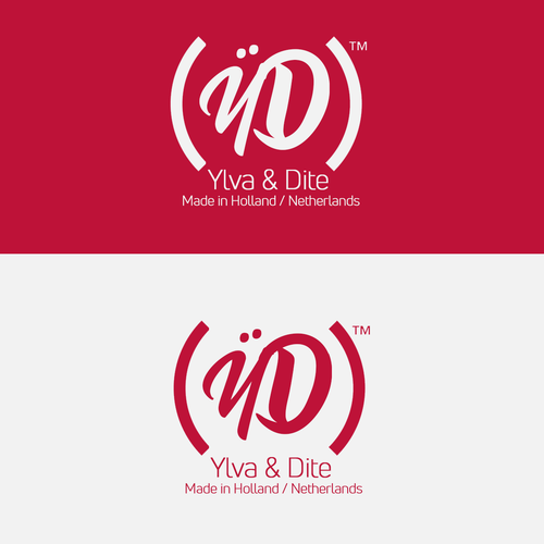 Y logo with the title 'Ylva & Dite (YD) Made in Holland / Netherlands '