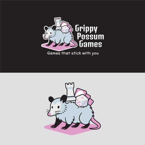 Bishop logo with the title 'Logo for a board game maker'