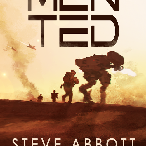 Digital art book cover with the title 'Book Cover'