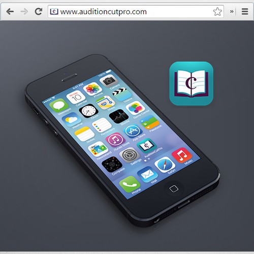 Sheet design with the title 'AuditionCutPro Logo'