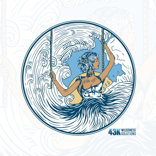 Beach t-shirt with the title 'women glory'