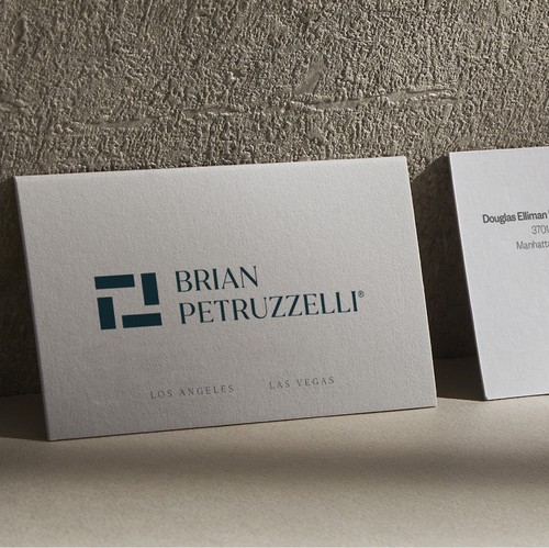 Rich design with the title 'Luxury Business Card'