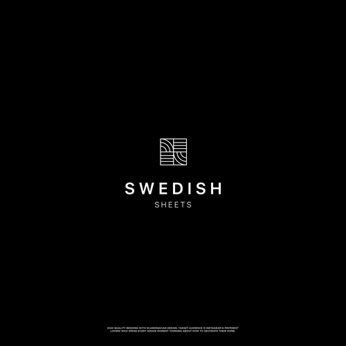Scandinavian design with the title 'Minimalist Logo for a Swedish interior brand'