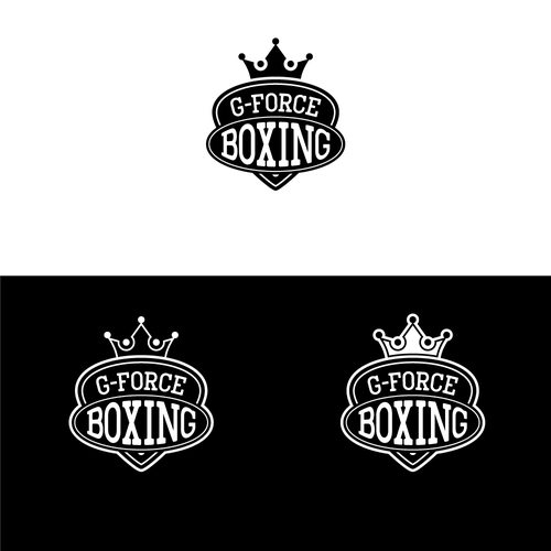 Boxing-gloves logo with the title 'Boxing'