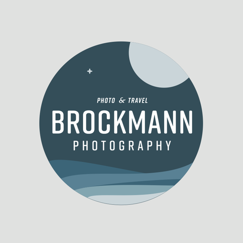 Tour design with the title 'Abstract photography flat design'