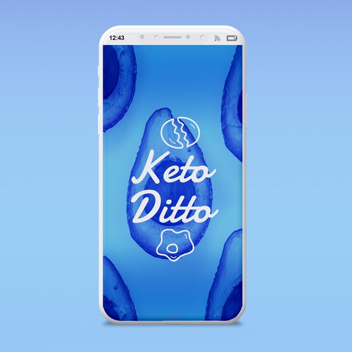 UX and UI logo with the title 'Fun logo concept '