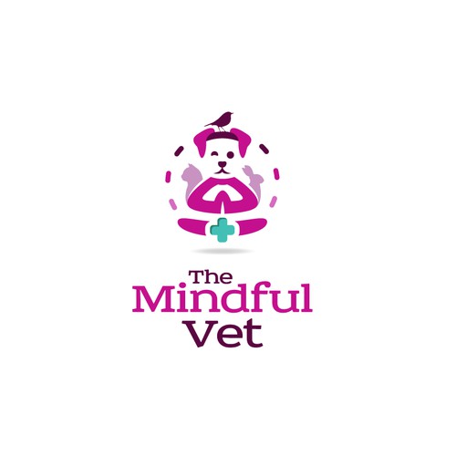 Animal hospital design with the title 'The Mindful Vet'
