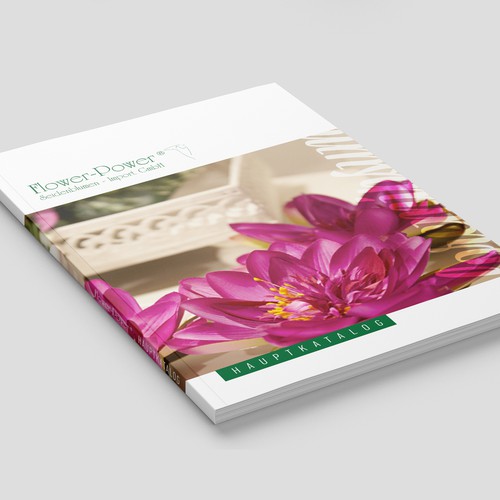 Catalogue design with the title 'catalog design'