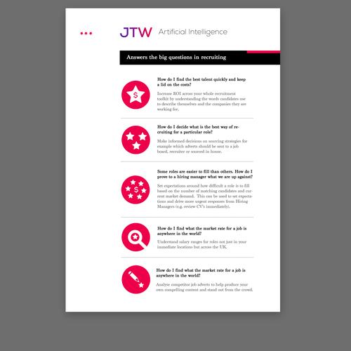 Presentation artwork with the title 'Creative doc design '