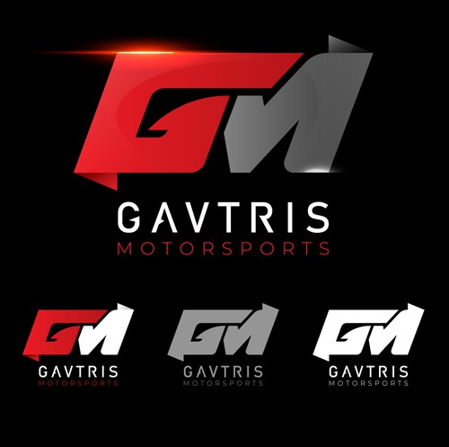 Motorsport logo with the title 'Racing Team modern Logo Design'