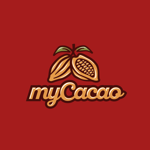 Coco logo with the title 'myCacao Logo'