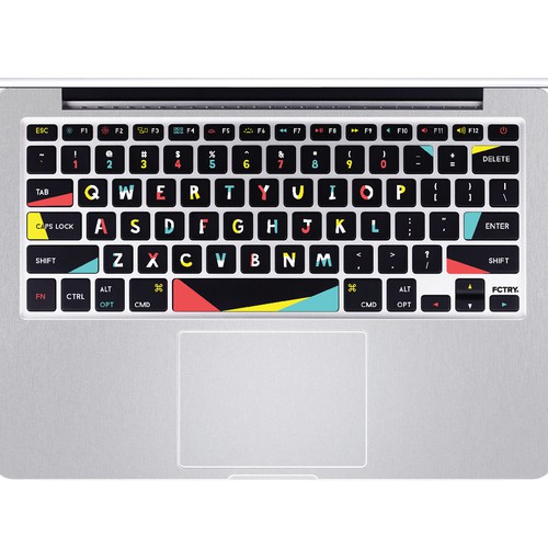 Product design artwork with the title 'Keyboard sticker design'