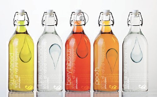 Tea label with the title 'Create the next product label for Kai Organic Tea'