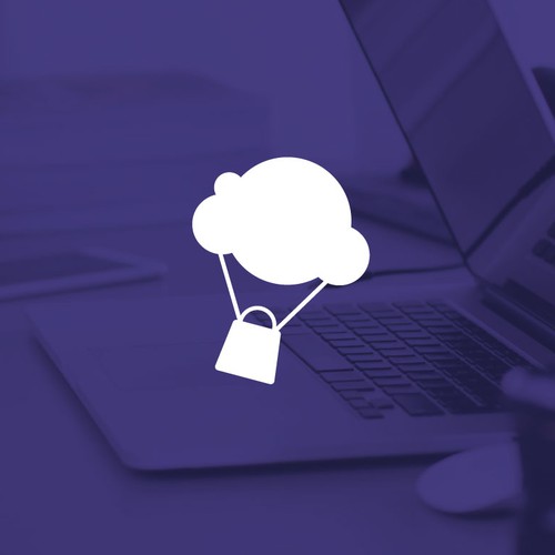Shop logo with the title 'A powerful, logo for Cloud based Ecommerce store software - Shopify killer !!'
