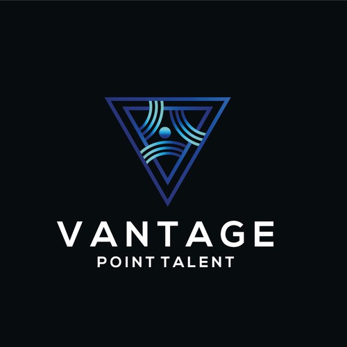 Sky blue logo with the title 'VANTAGE POINT'