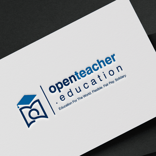 Education brand with the title 'Logo openteacher.education'