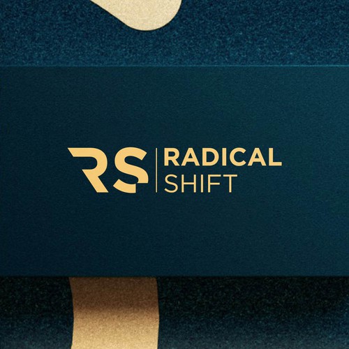 R logo with the title 'shift logo '