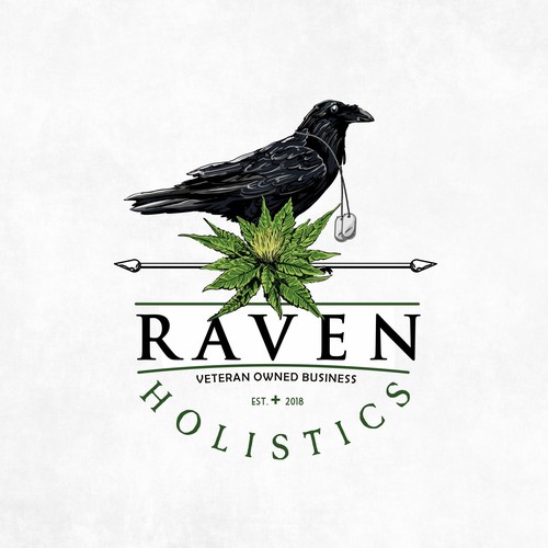Raven design with the title 'Raven'