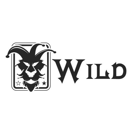Joker design with the title 'wild card'