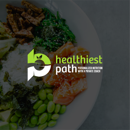 Nutritionist logo with the title 'Healthiest Path'