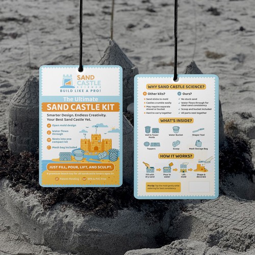 Hangtag design with the title 'Hang Tag Design'