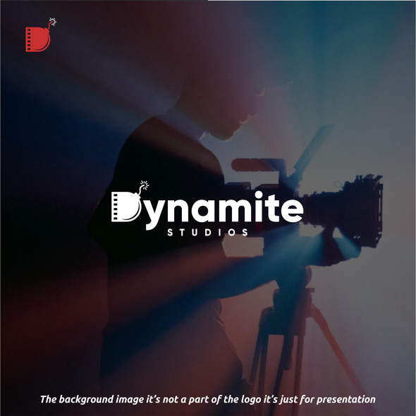 Film industry logo with the title 'Dynamite Studios'