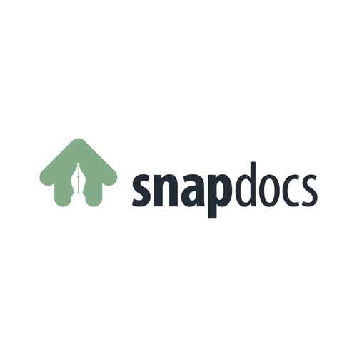 Nice logo with the title ' Design a Clean and Professional New Logo for SnapDocs'