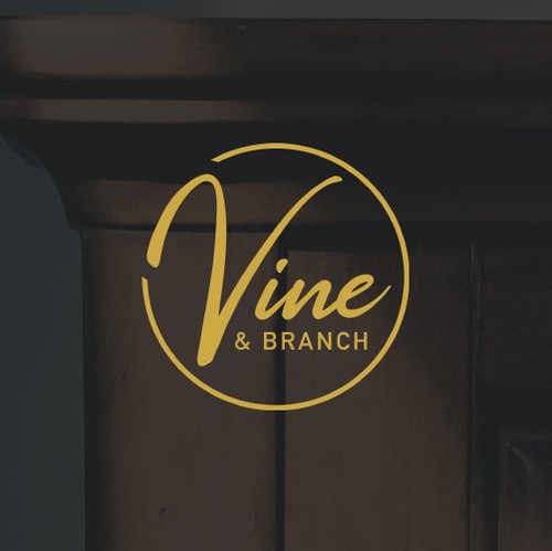 Script font design with the title 'Elegant Logo'