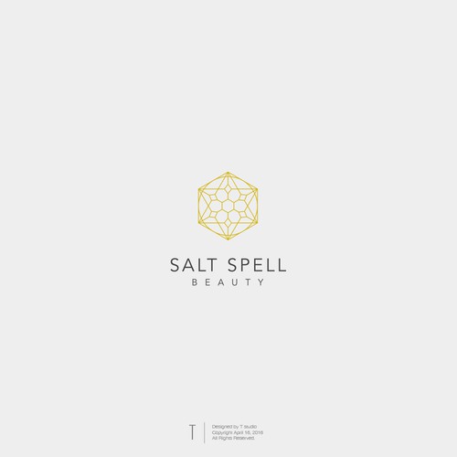 Salt logo with the title 'Salt Spell Beauty'