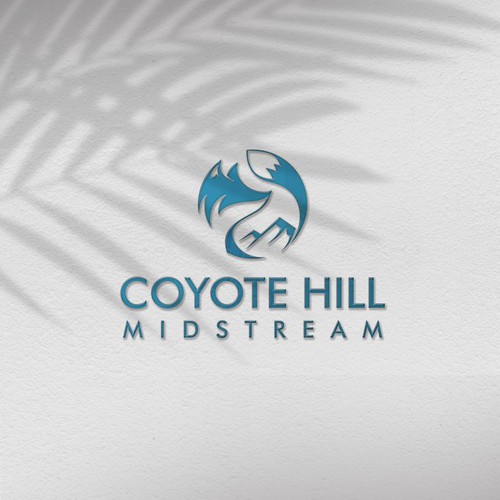 Coyote design with the title 'coyote hill'