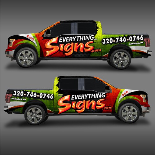 Versatile design with the title 'everything signs'