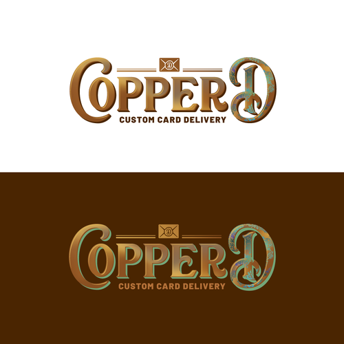 Metallic logo with the title 'Say it With Letters'