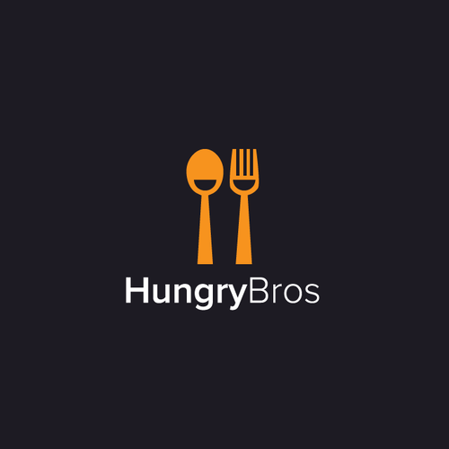 Spoon logo with the title 'Hungry Bros.'