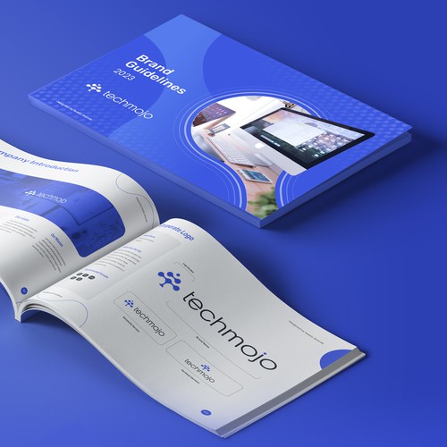 Minimalist brand with the title 'Identity Design for Software Dev'