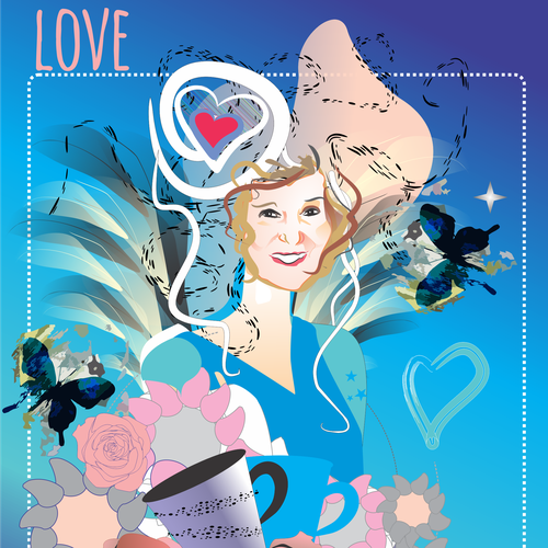 Love artwork with the title 'love'