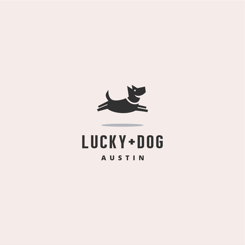 Lucky logo with the title 'Dog'