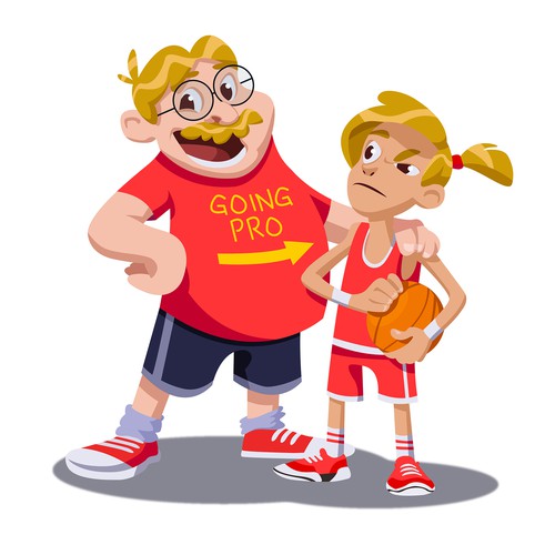 Conceptual artwork with the title 'Character Design / Illustration'