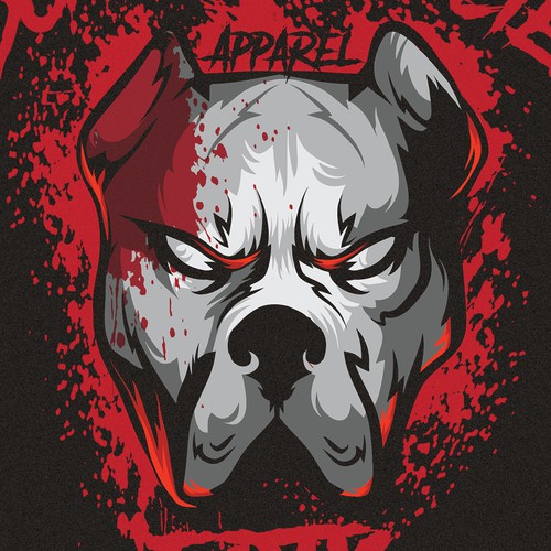 Pitbull design with the title 'Dominant Species '