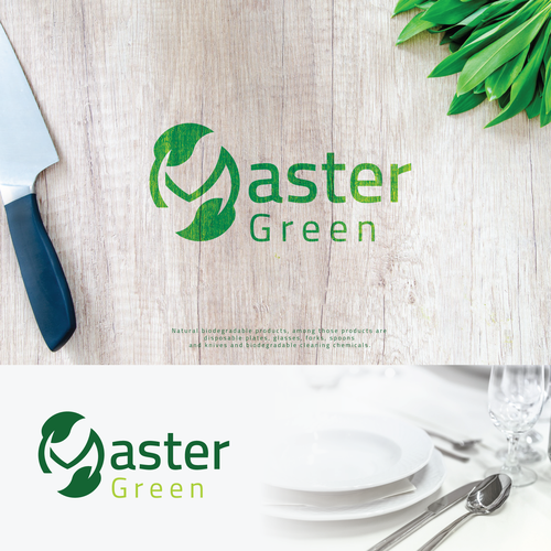 Recycling logo with the title 'MasterGreen'