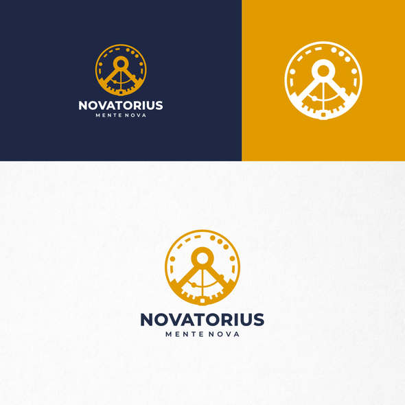 Nova logo with the title 'Novatorius logo'