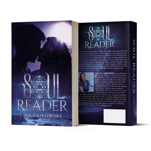 Spiritual book cover with the title 'Spiritual Fantasy Cover Design'