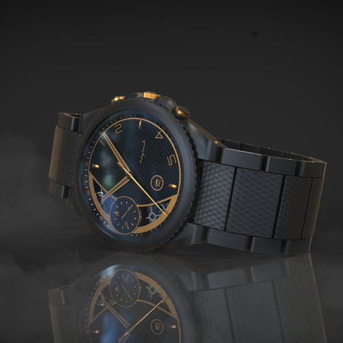 Watch design with the title 'Design watches'
