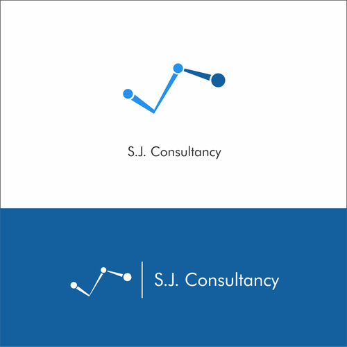 Flowchart design with the title 'S.J Consultancy'