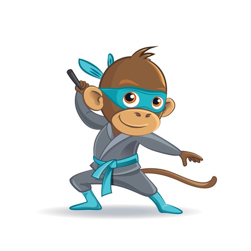 Money design with the title 'Ninja -Mascot'