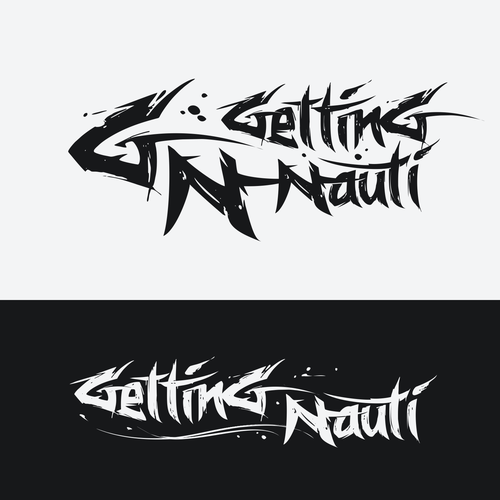 Nautical logo with the title 'Getting Nauti'