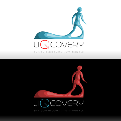 Recovery logo with the title 'logo concept for alternatives for recovering alcoholics'