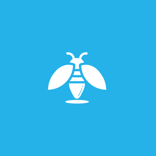 Fly logo with the title 'logo concept for lighting company'
