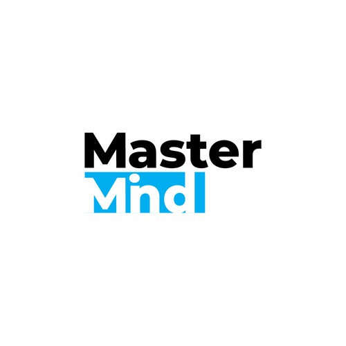 Material design logo with the title 'Mastermind Logo Concepts #2'