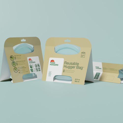 Industrial packaging with the title 'Hugger Bag Packaging'