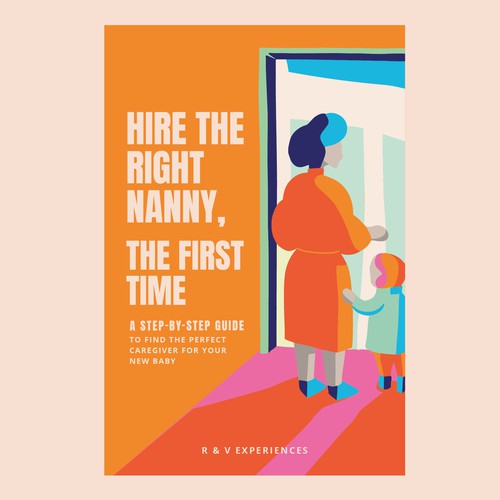 Orange book cover with the title 'Book cover'